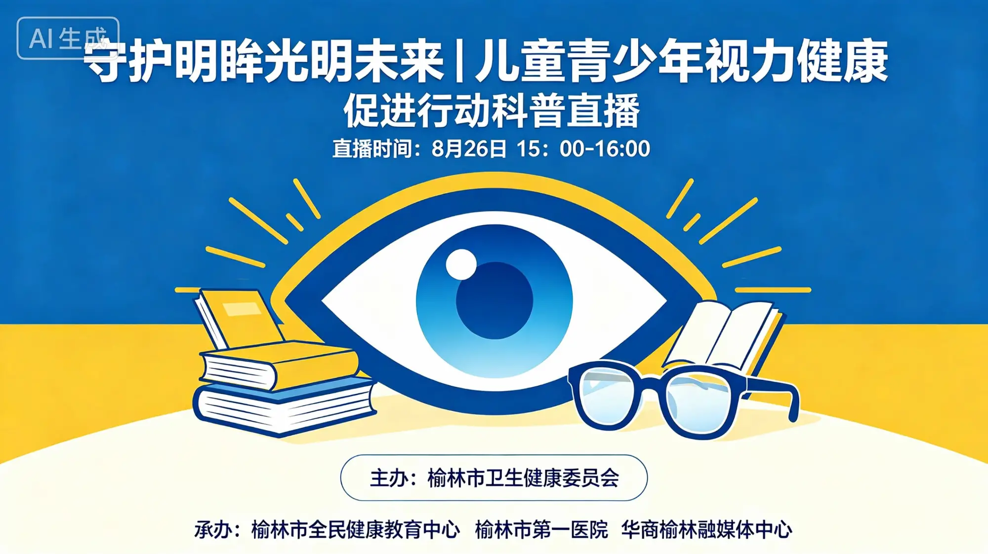 【直播】守护明眸光明未来｜榆林儿童青少年视力健康促进行动科普