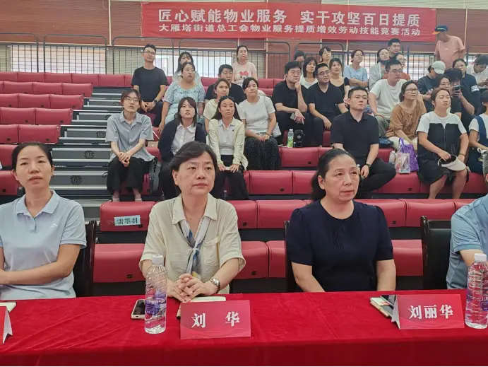 大雁塔街道物业服务技能大赛圆满举行