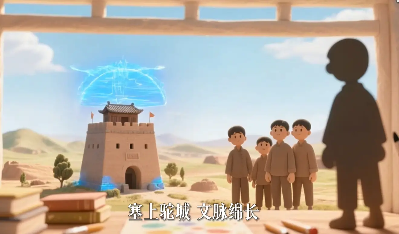 2026榆林网安宣传周入围作品展播：AI动画《榆林青少年网络安全》