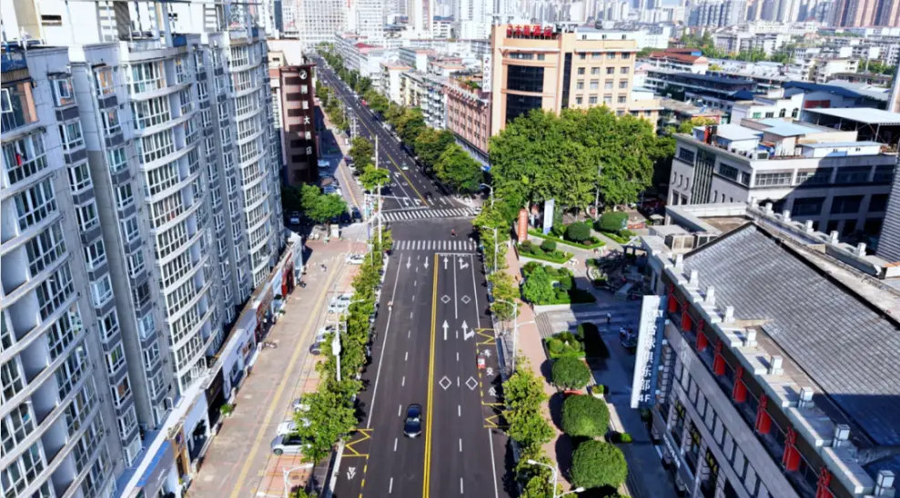 80天攻坚！汉台三条主干道全新通车