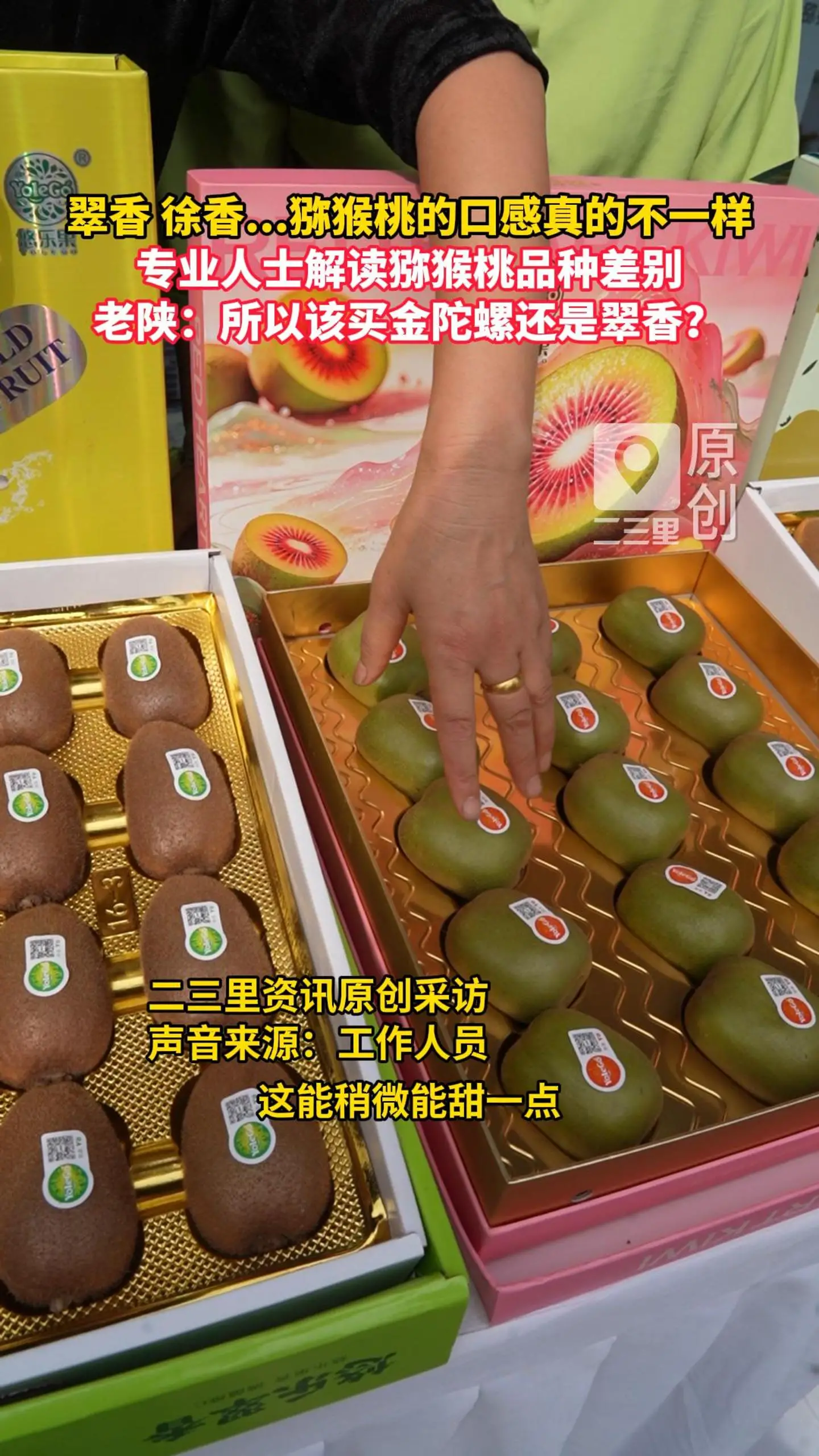 翠香、徐香...猕猴桃的口感真的不一样！专业人士解读猕猴桃品种差别