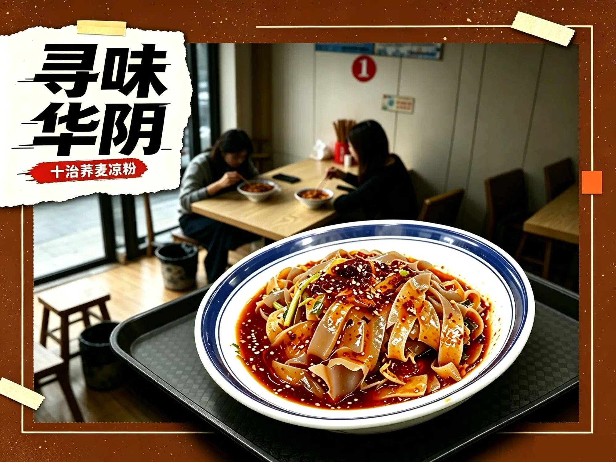 【寻味华阴】父子三人坚守凉粉40余年，华阴这家凉粉店戳中多少人的回忆
