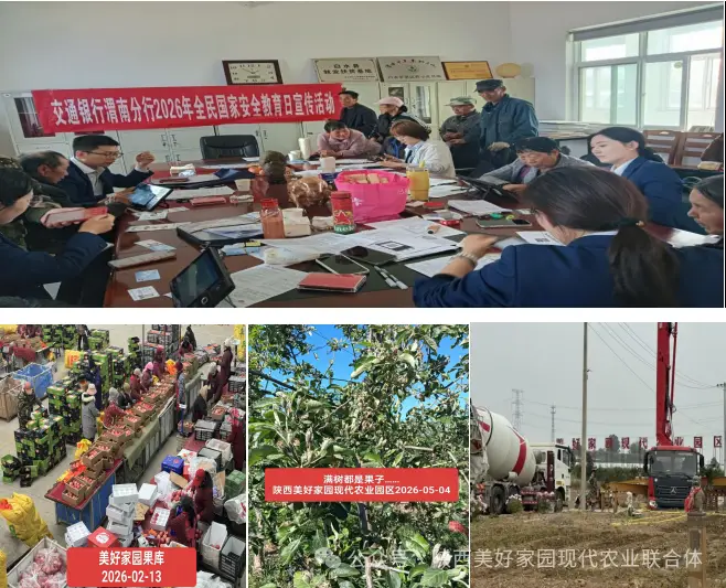 金融活水精准赋能 银企同心助农振兴-----渭南交行金融服务支持美好家园