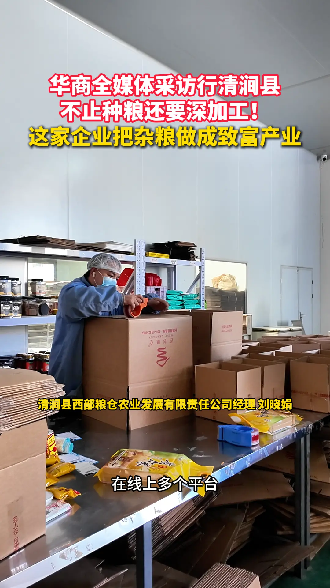 西部粮仓扎根乡土 杂粮产业助力乡村振兴