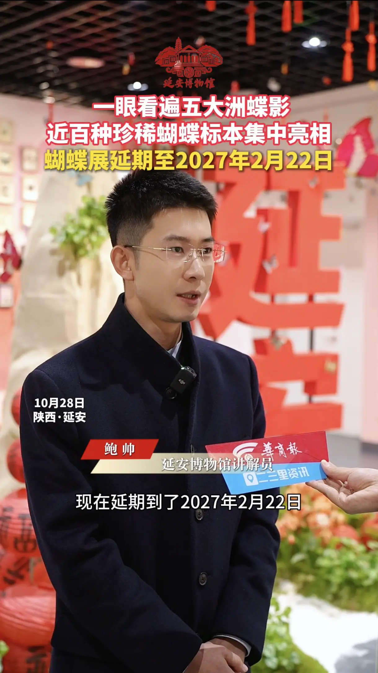  一眼看遍五大洲蝶影，近百种珍稀蝴蝶标本集中亮相，蝴蝶展延期至2027年2月22日