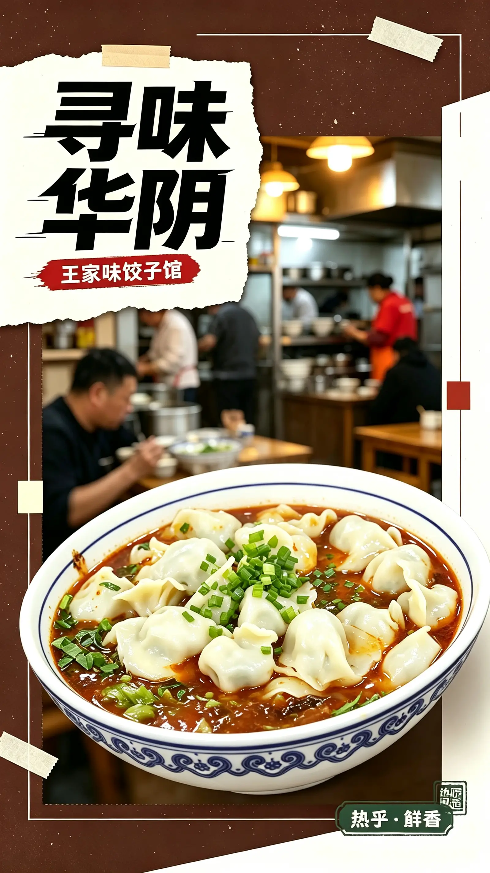 【寻味华阴】鲜菜鲜肉 现包现煮 今天带你打卡王家味饺子馆
